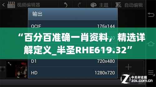 “百分百准确一肖资料,精选详解定义_半圣RHE619.32”