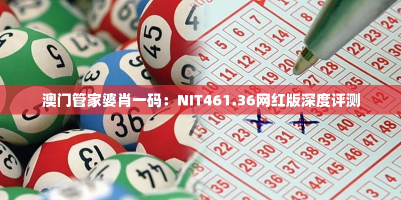 澳门管家婆肖一码:NIT461.36网红版深度评测