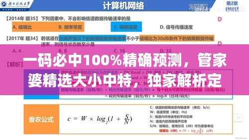一码必中100%精确预测,管家婆精选大小中特,独家解析定义_YGO510.79版