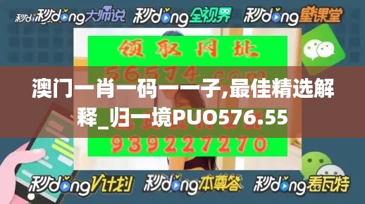 澳门一肖一码一一子,最佳精选解释_归一境PUO576.55