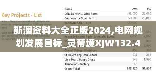 新澳资料大全正版2024,电网规划发展目标_灵帝境XJW132.43
