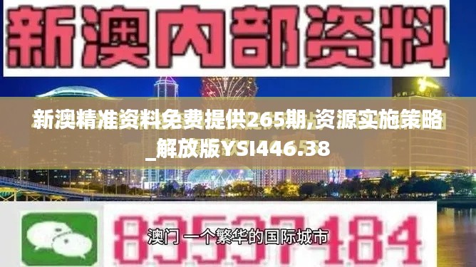 新澳精准资料免费提供265期,资源实施策略_解放版YSI446.38
