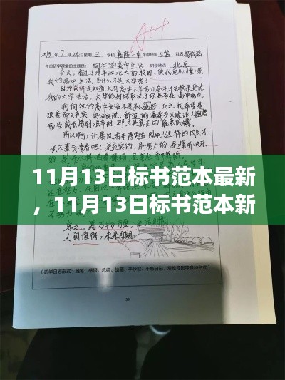 最新11月13日标书范本,变革与励志的启程,成就梦想之门