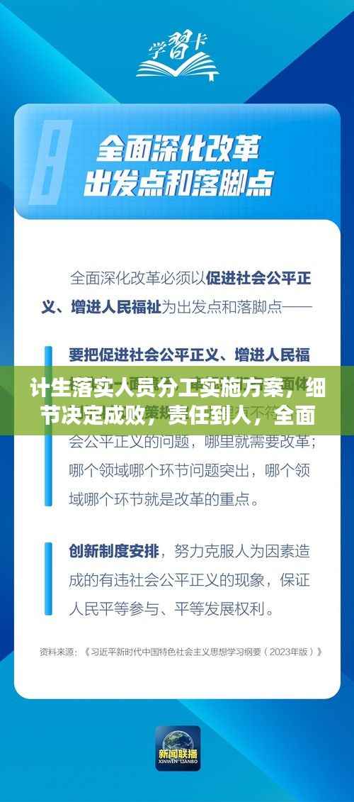 计生落实人员分工实施方案,细节决定成败,责任到人,全面提升计生管理水平!