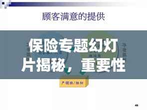 保险专题幻灯片揭秘,重要性及多元性的深度解读