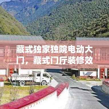 藏式独家独院电动大门，藏式门厅装修效果图 