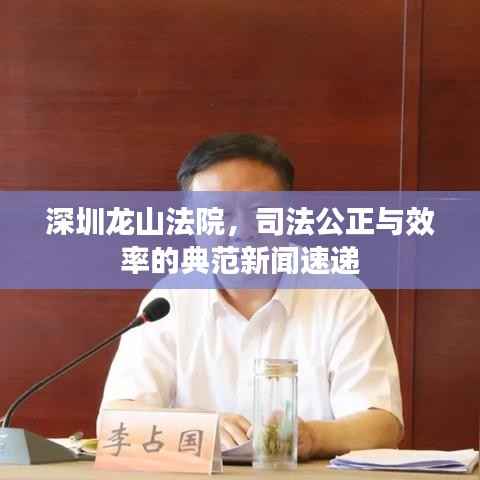 深圳龙山法院,司法公正与效率的典范新闻速递